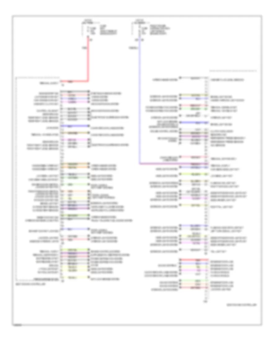 BODY CONTROL MODULES – MINI Cooper S 2014 – SYSTEM WIRING DIAGRAMS
