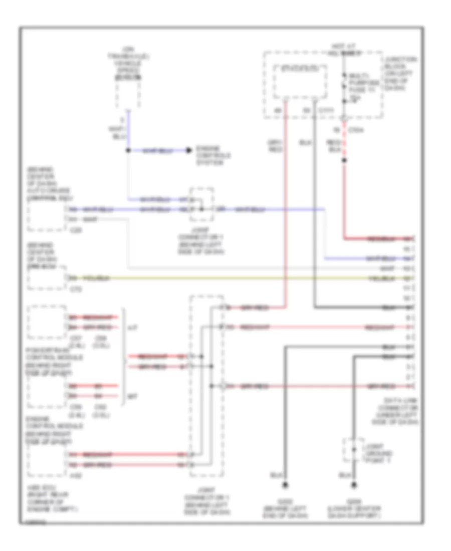 All Wiring Diagrams for Mitsubishi Eclipse GT 2000 – Wiring diagrams
