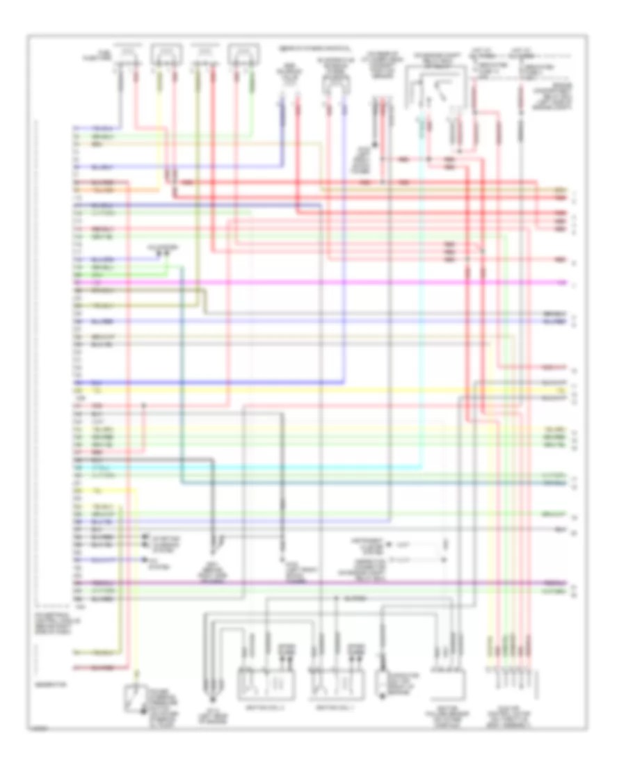 All Wiring Diagrams for Mitsubishi Galant GTZ 2000 model – Wiring