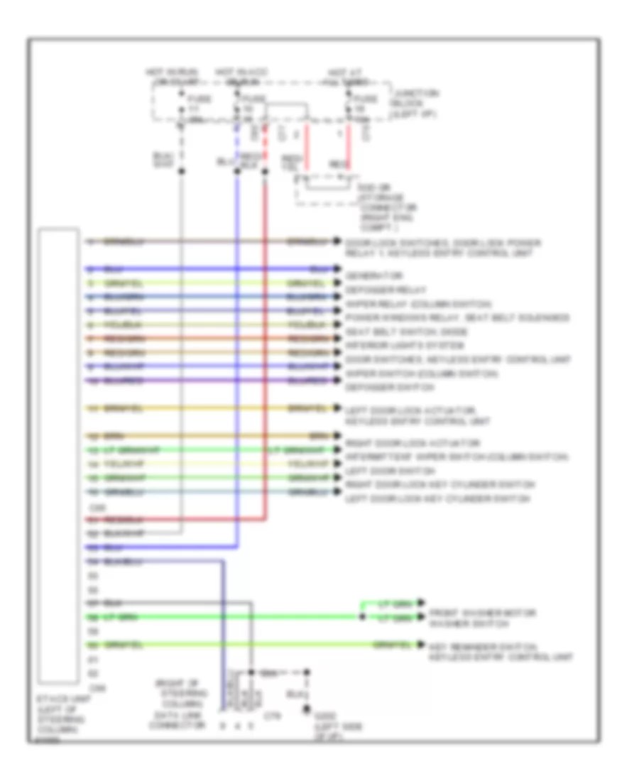 All Wiring Diagrams for Mitsubishi 3000GT 1996 3000 model – Wiring