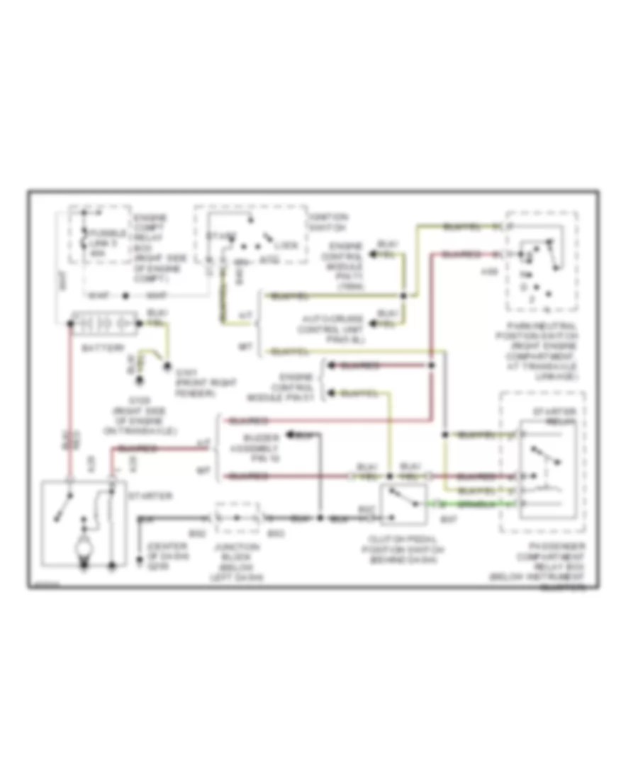 All Wiring Diagrams for Mitsubishi Mirage ES 1993 – Wiring diagrams for