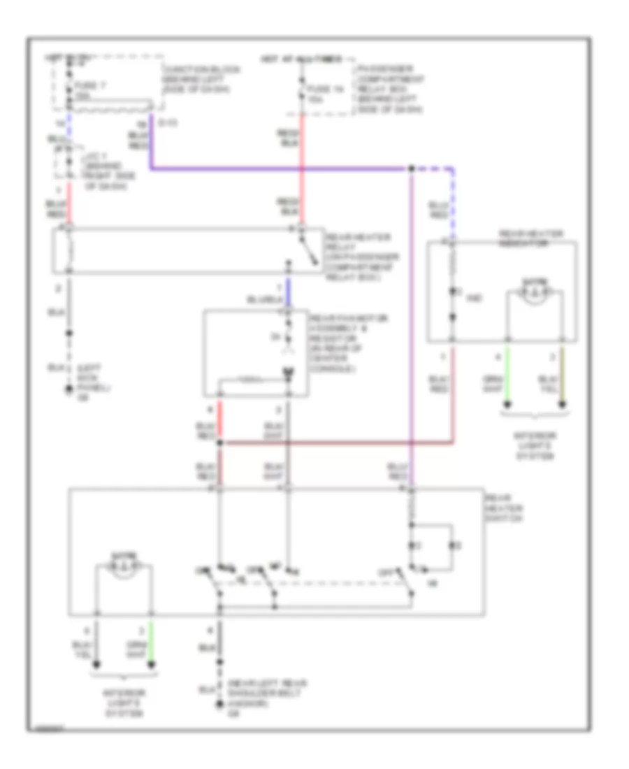 All Wiring Diagrams for Mitsubishi Montero Sport Limited 2002 – Wiring
