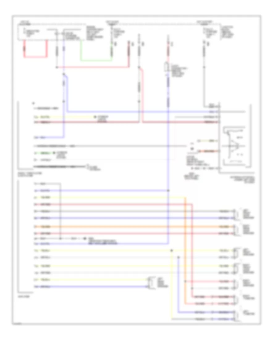 All Wiring Diagrams for Mitsubishi Montero Sport ES 2001 – Wiring