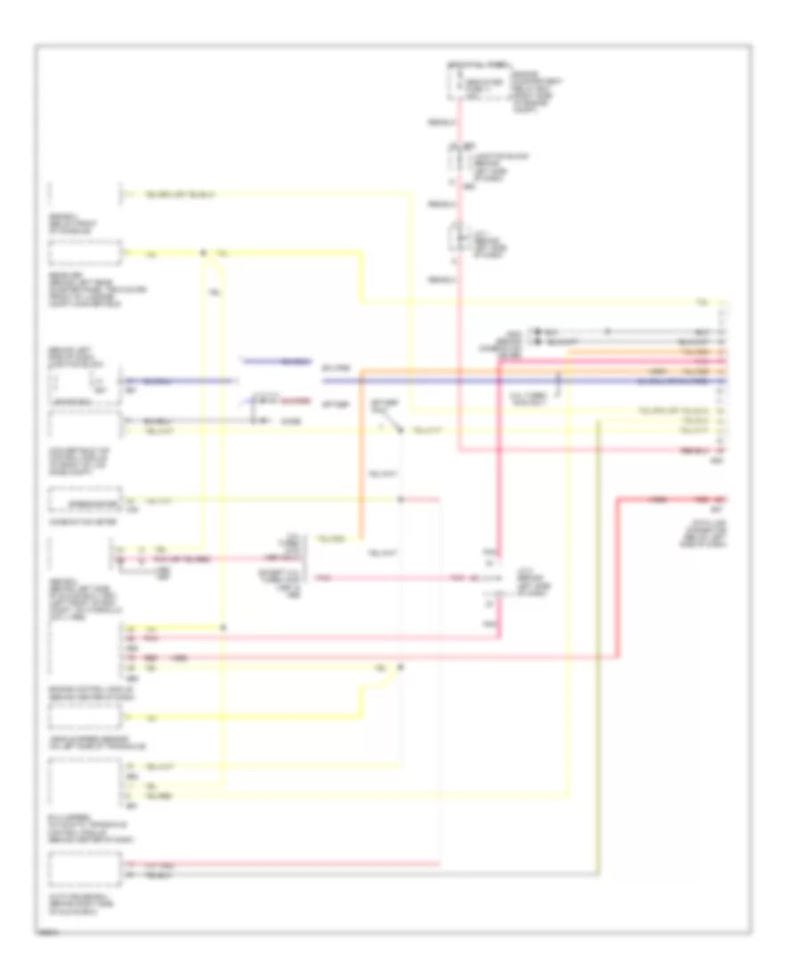 All Wiring Diagrams for Mitsubishi Eclipse Spyder GS 1998 model