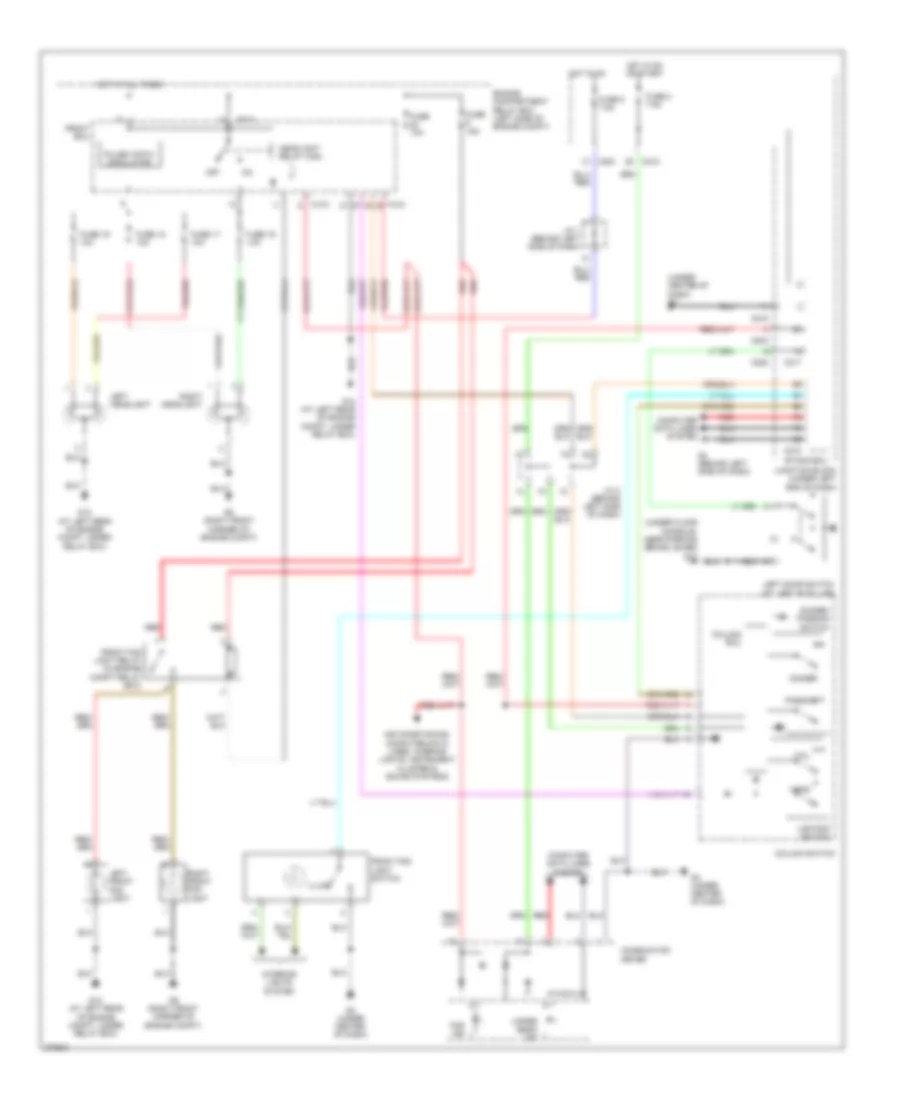 All Wiring Diagrams for Mitsubishi Eclipse Spyder GS 2007 – Wiring