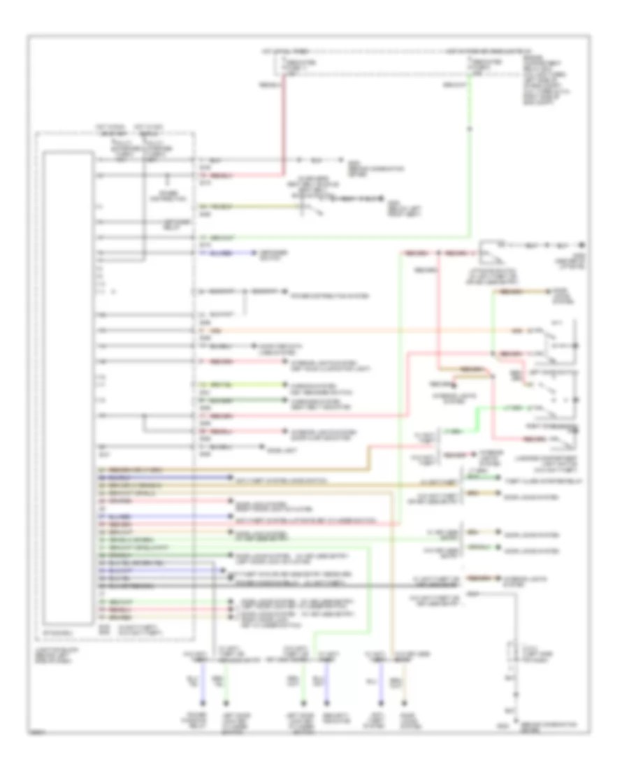 All Wiring Diagrams for Mitsubishi Eclipse GS 1999 model – Wiring