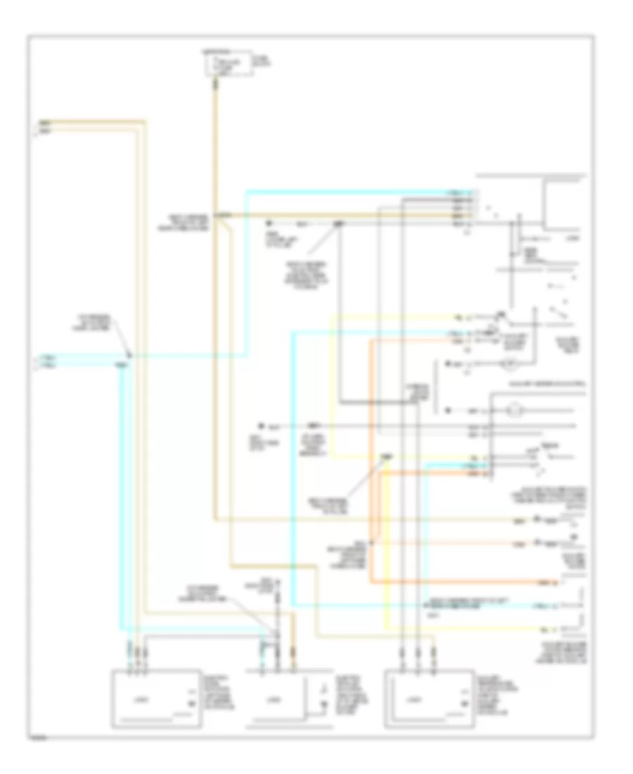 All Wiring Diagrams for Oldsmobile Silhouette 1997 model – Wiring