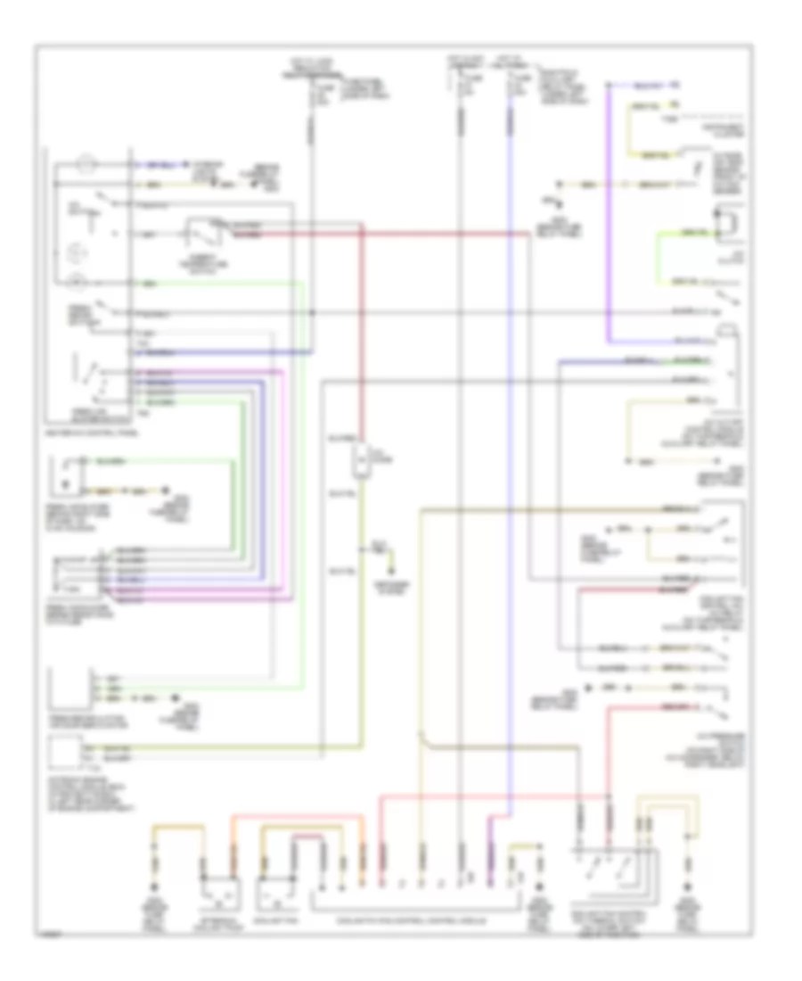 All Wiring Diagrams for Volkswagen Passat GLX 4Motion 2000 model