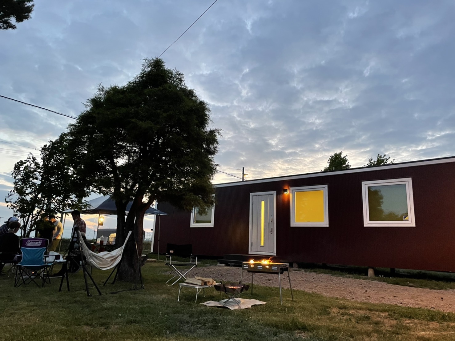 キャンプ場×動く家の可能性 キャンプ場の宿泊施設に可動産を！