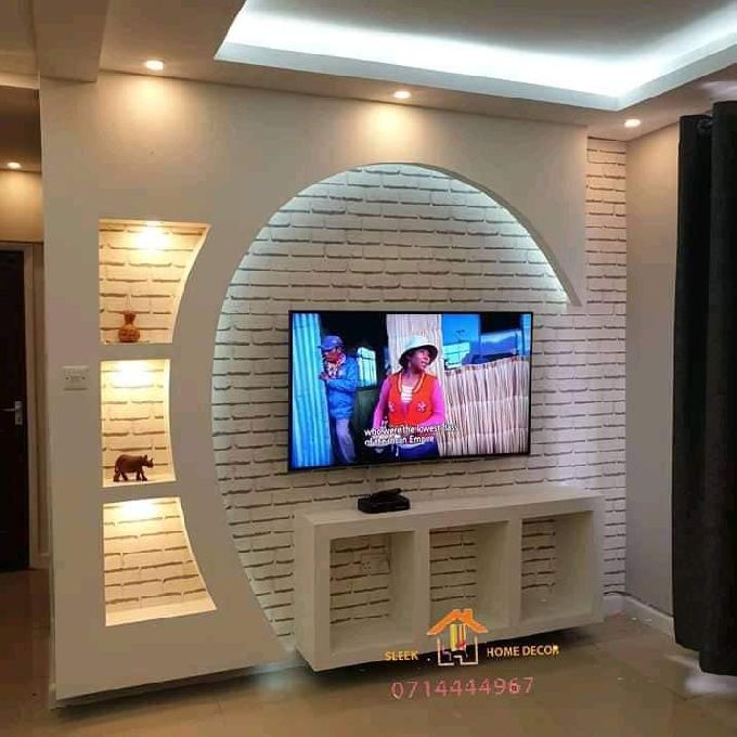 Gypsum TV Installation in Nairobi