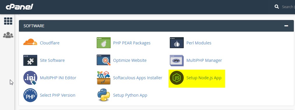 How to Install NodeJS via Softaculous in cPanel