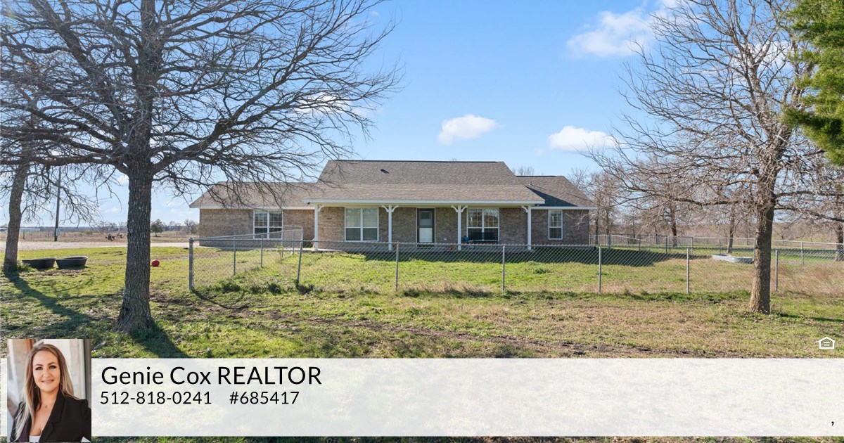 1903 Co Rd 104, Buckholts, TX 76518