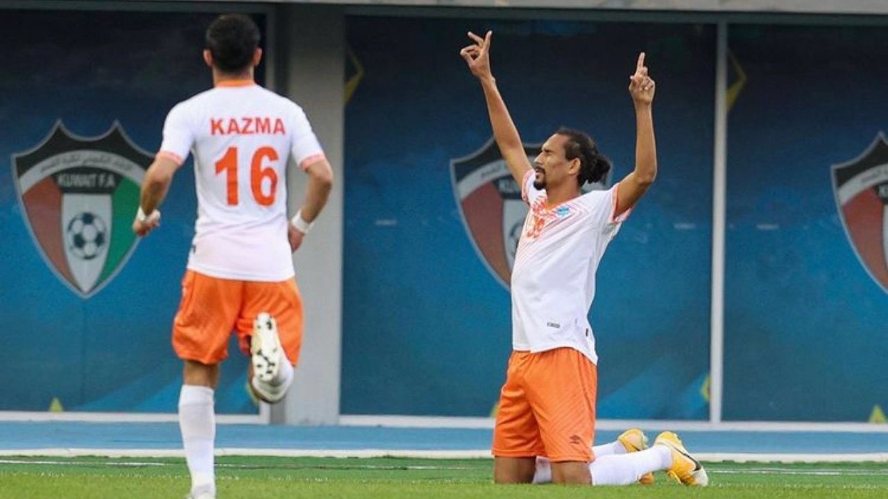 Ibramilton marca primeiro gol no Kuwait e dá três assistências em