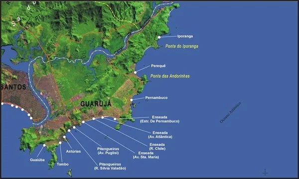 Você conhece o Mapa de Guarujá? - Portal Sambaqui