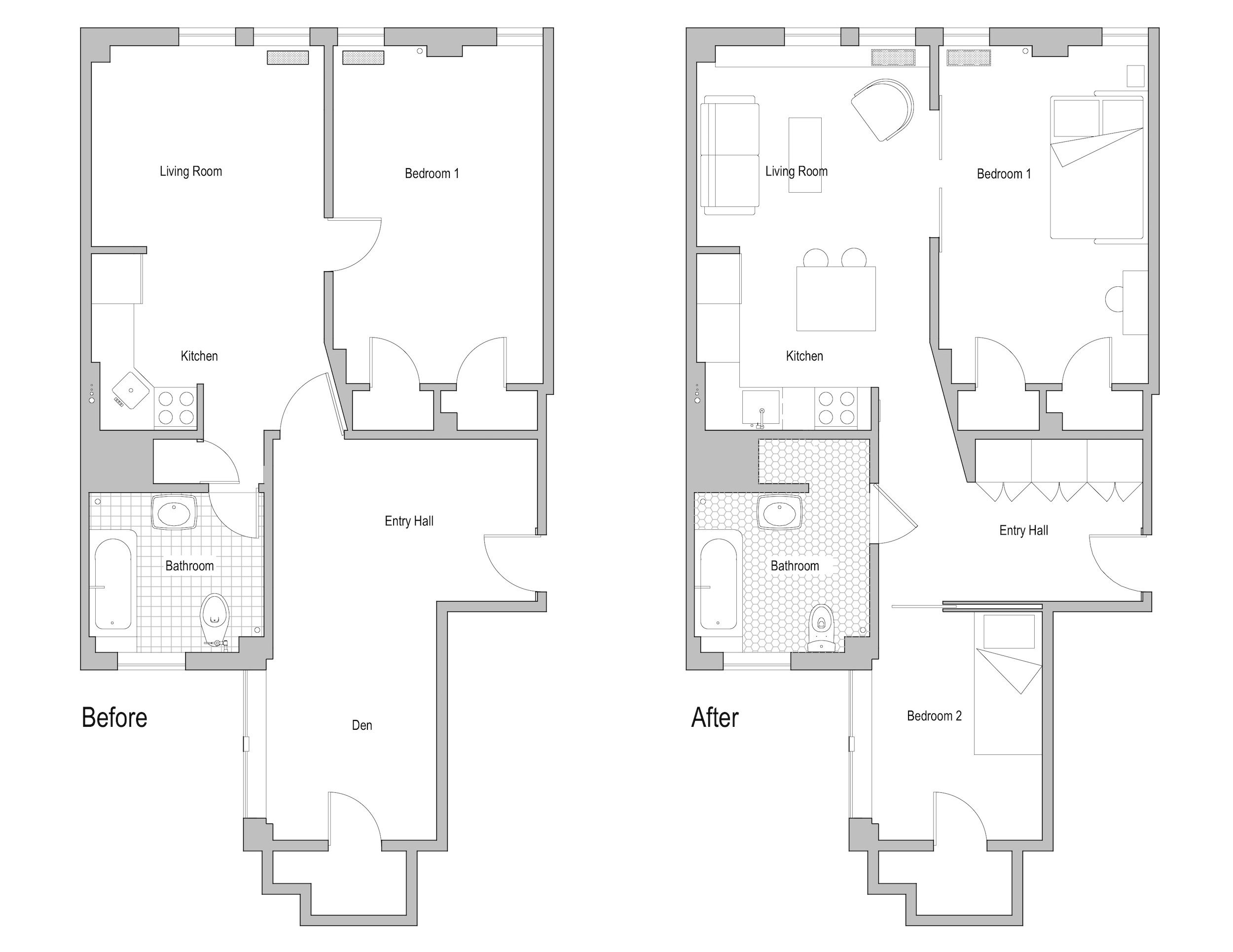 Midtown Apartment Jill Porter Architect