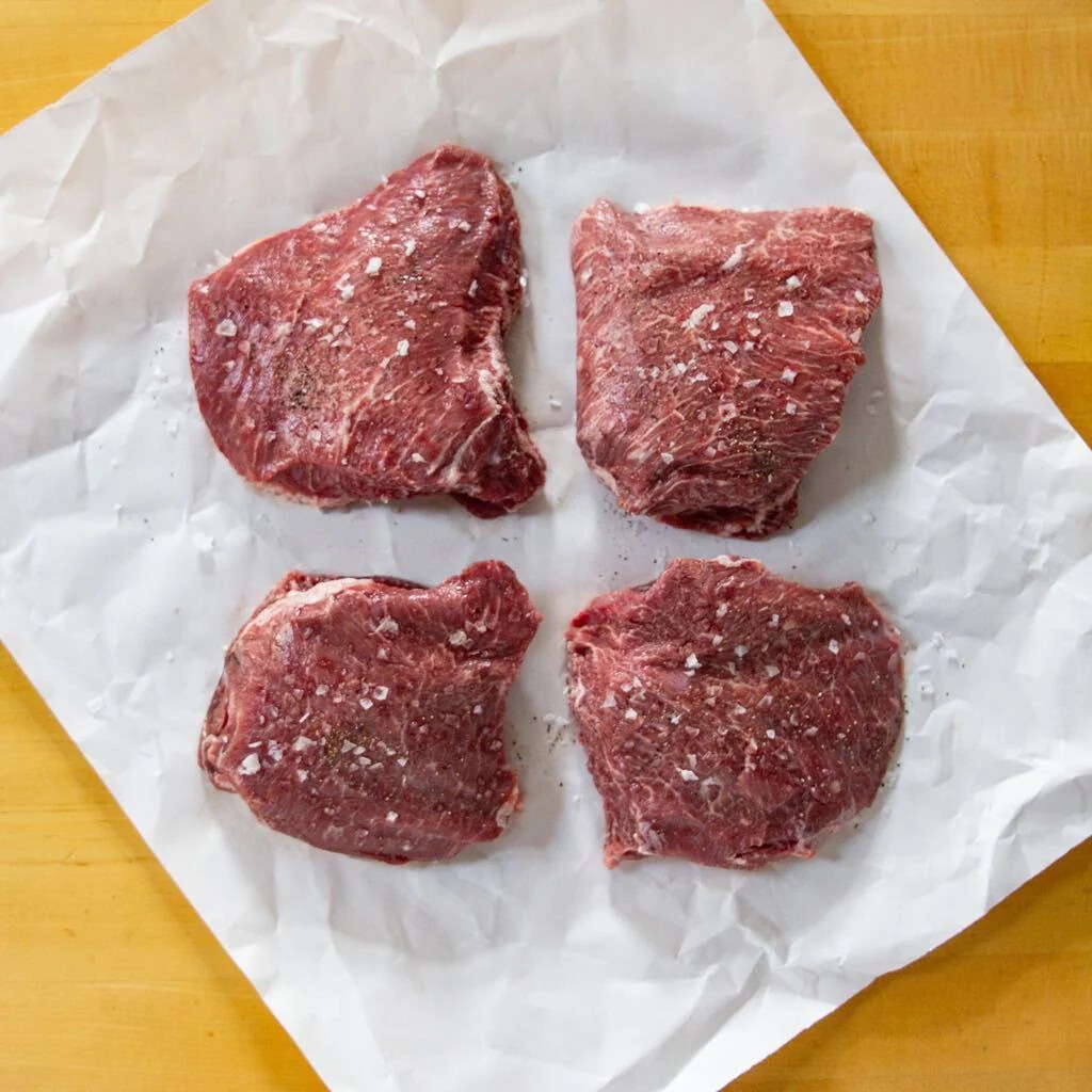 Beef Cheeks Dry Aged Beef, PastureRaised with No antibiotics or