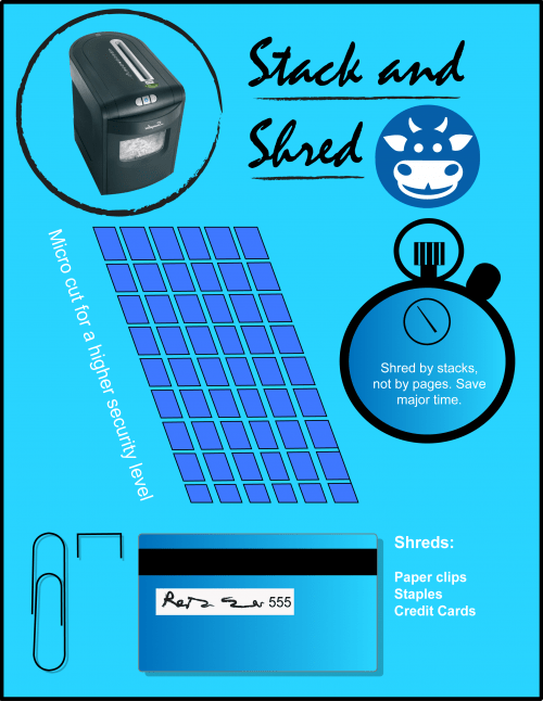 Stack and Shred Rexburg Idaho Porter's Office Products