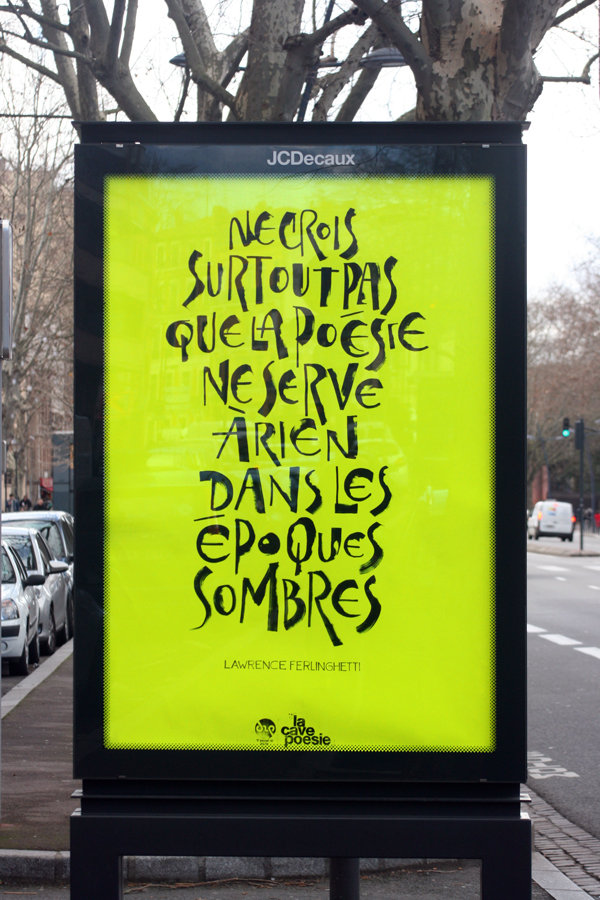 La poésie est dans la rue « donoteat portfolio