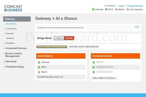 Simple Cisco DPC3941B Router Port Forwarding Steps