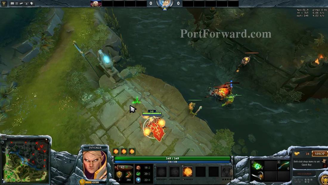 DOTA 2 Walkthrough Basic Skill Denying Creeps, Tower & Hero