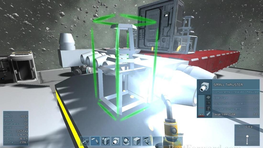 Space Engineers Walkthrough End Notes & Advanced building