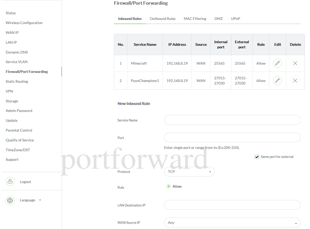 Easiest Way to Get an Open Port on the Ignition Design Labs Portal Router