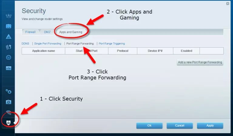 How to Port Forward a Linksy Router, and a list of all know Linksys
