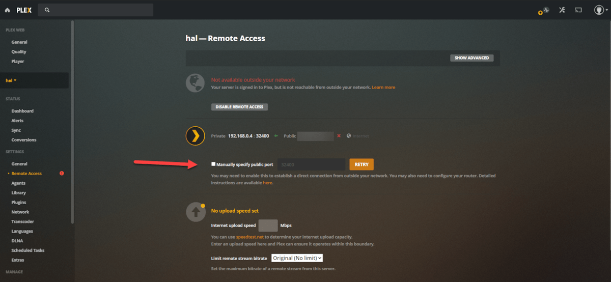 How to Access Plex When You Are Not at Home (Port Forwarding for Plex)