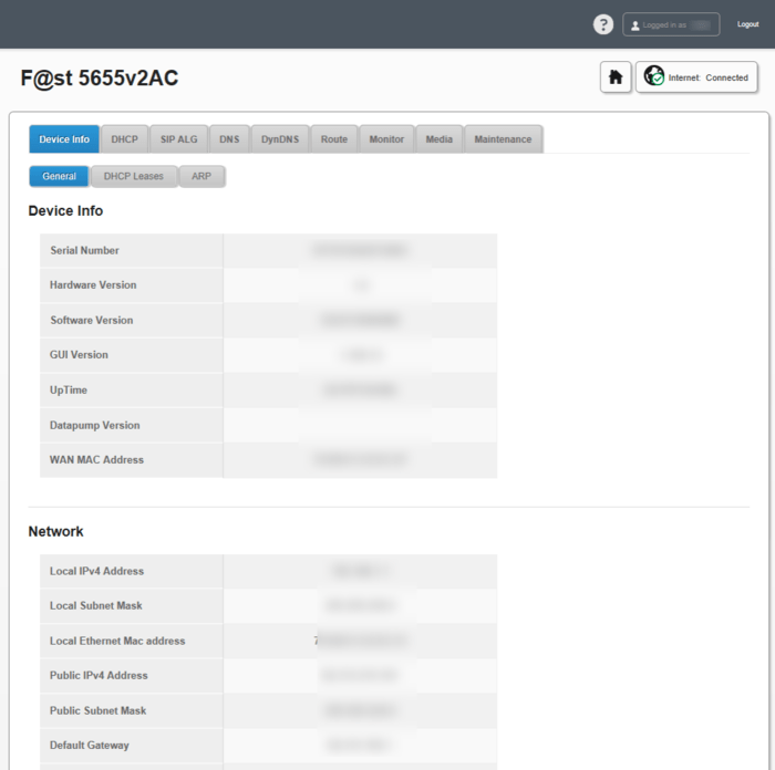 Fastest Fast 5655v2AC Router Open Port Instructions