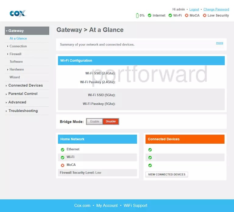 How to Forward Ports in a Technicolor CGM4140COM Router