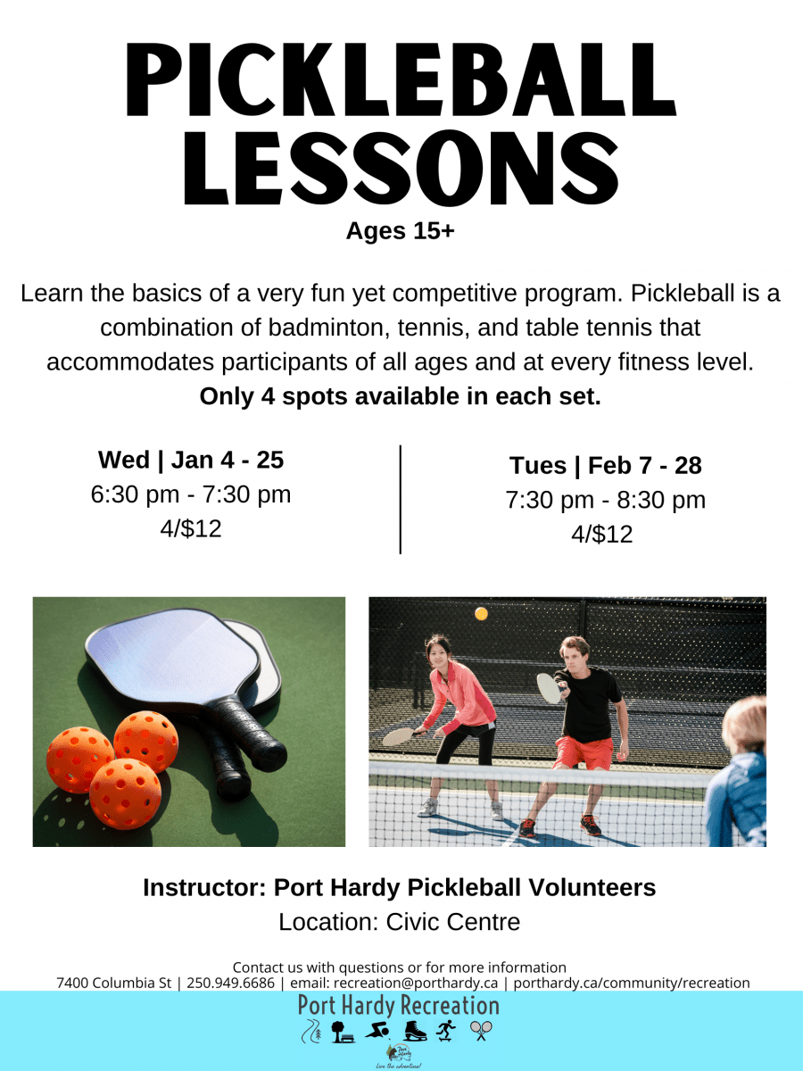 Pickleball Lessons Port Hardy