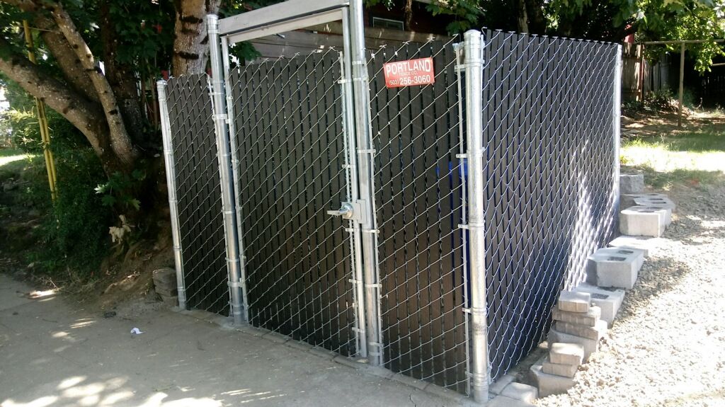 Trash Enclosures McDermott Fence Portland Fence & Constuction LLC