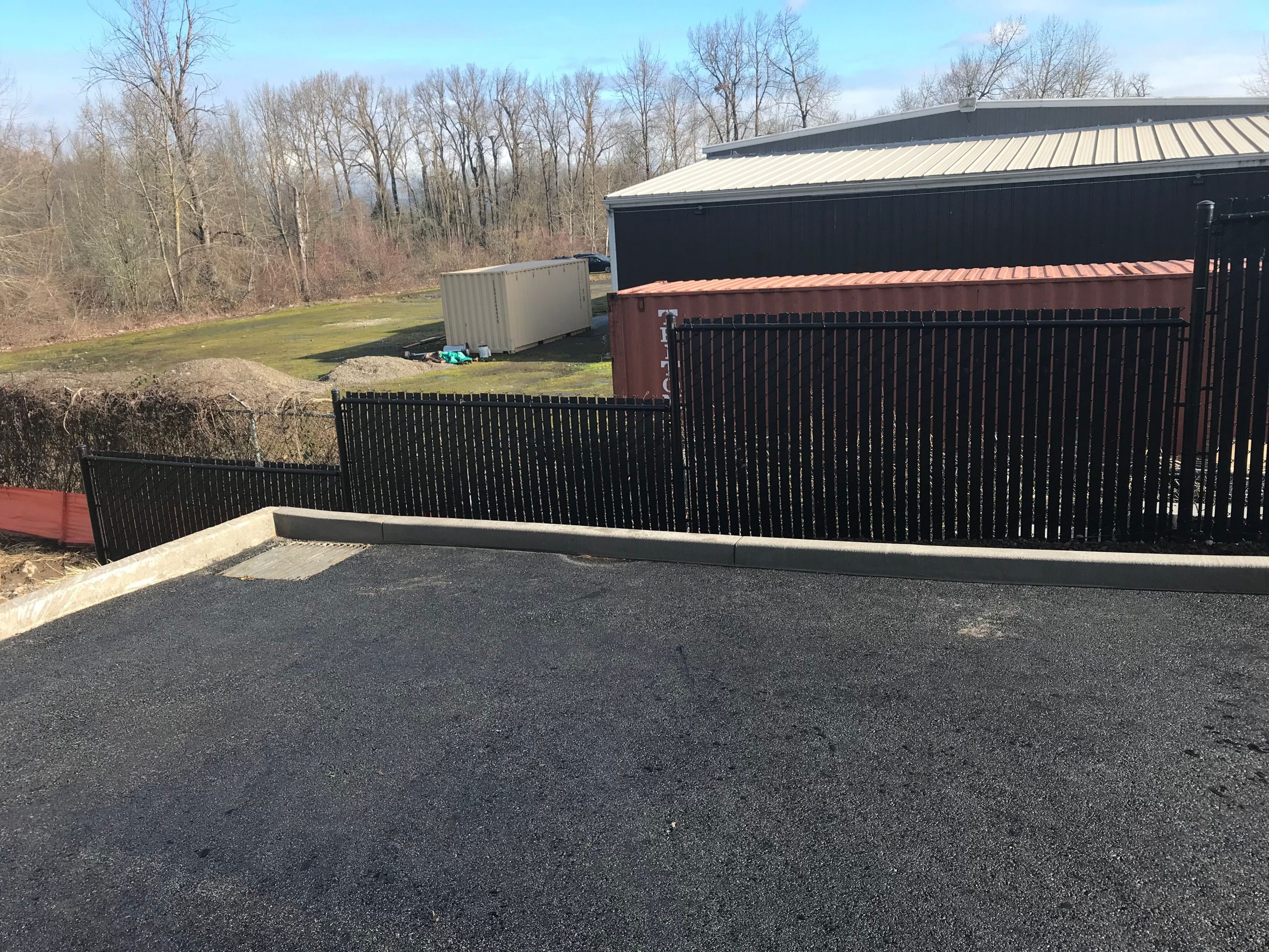 Fence Privacy Slats McDermott Fence Portland Fence Company LLC