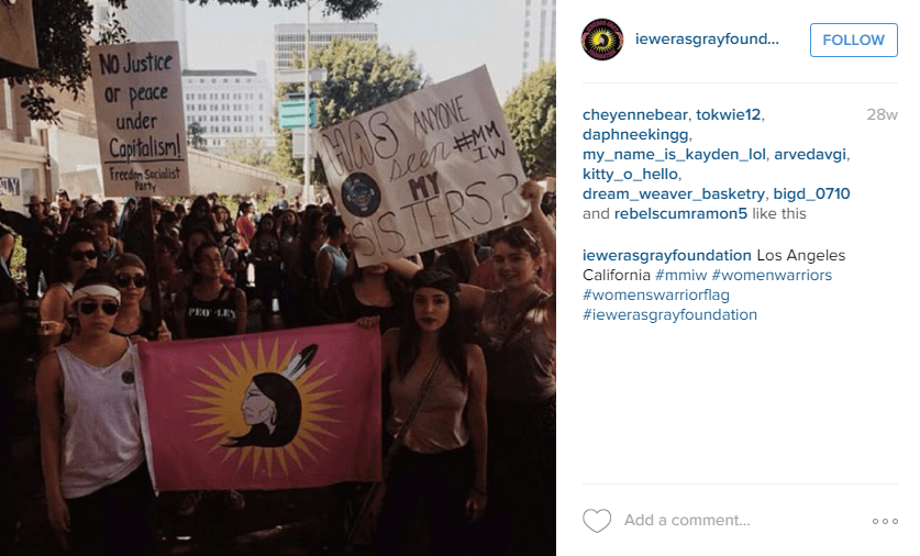 The Ieweras Gray Women’s Warrior Flag Portland Flag Association