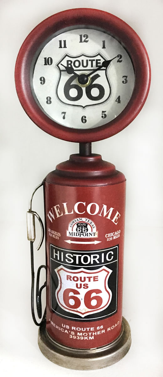 Gas Pump Clock Portman Studios