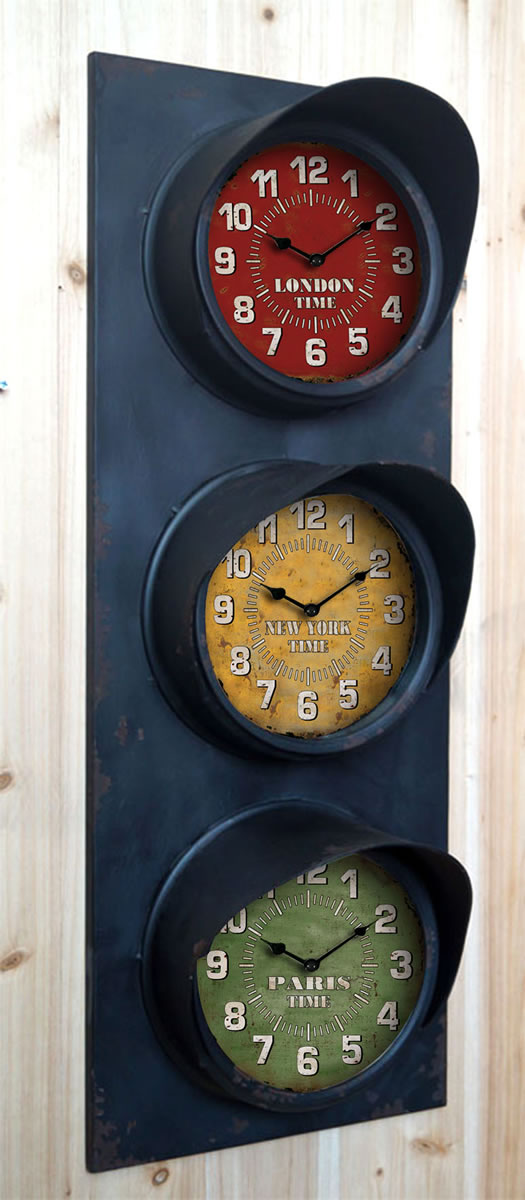 Traffic Light Clock Portman Studios