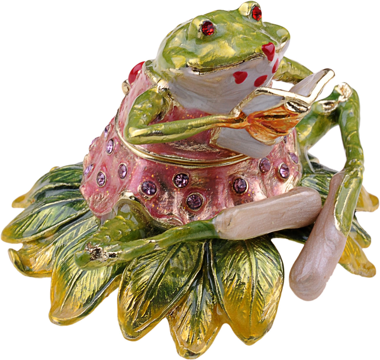 Reading frog Portman Studios