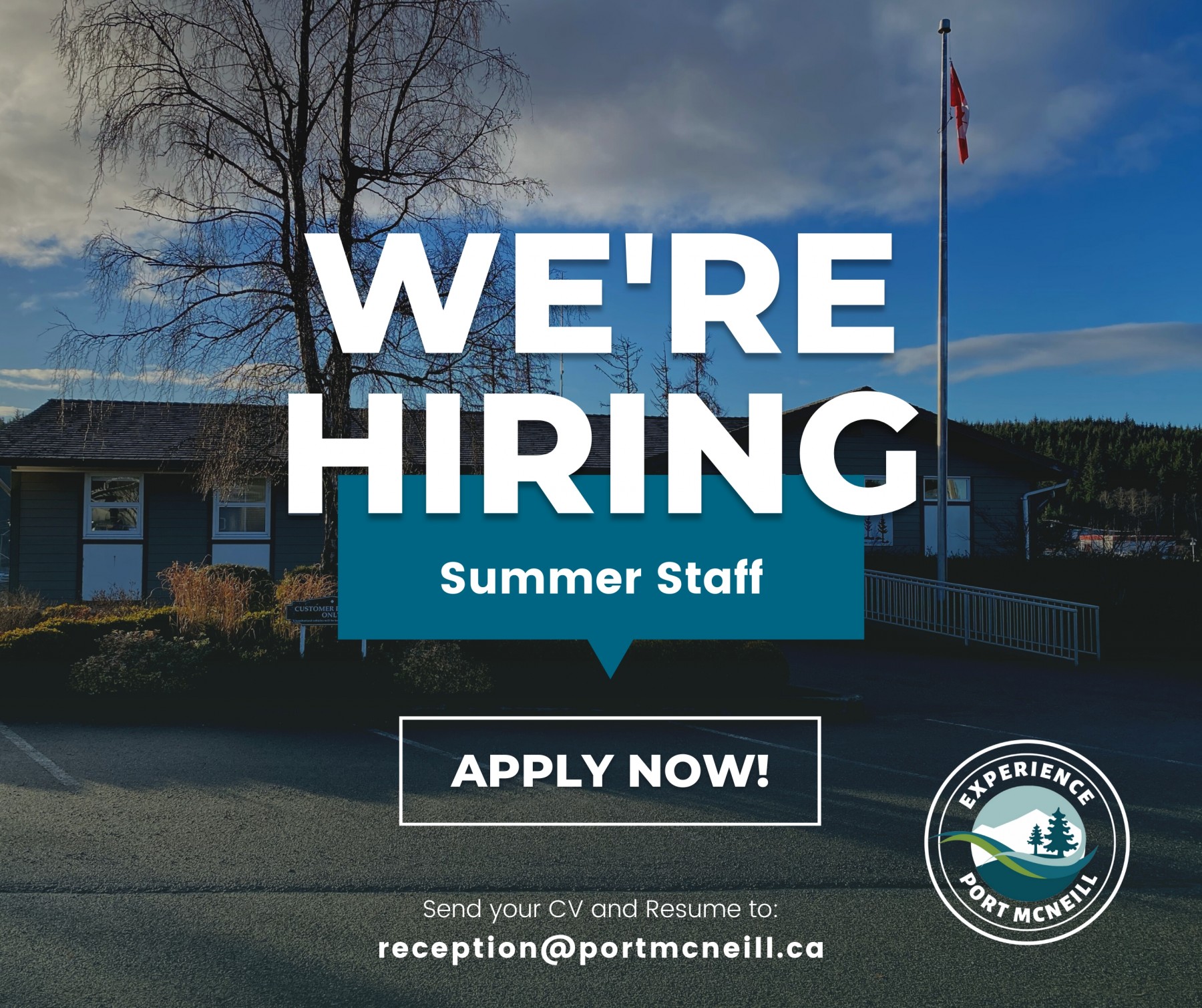 Now Hiring! Port Mcneill
