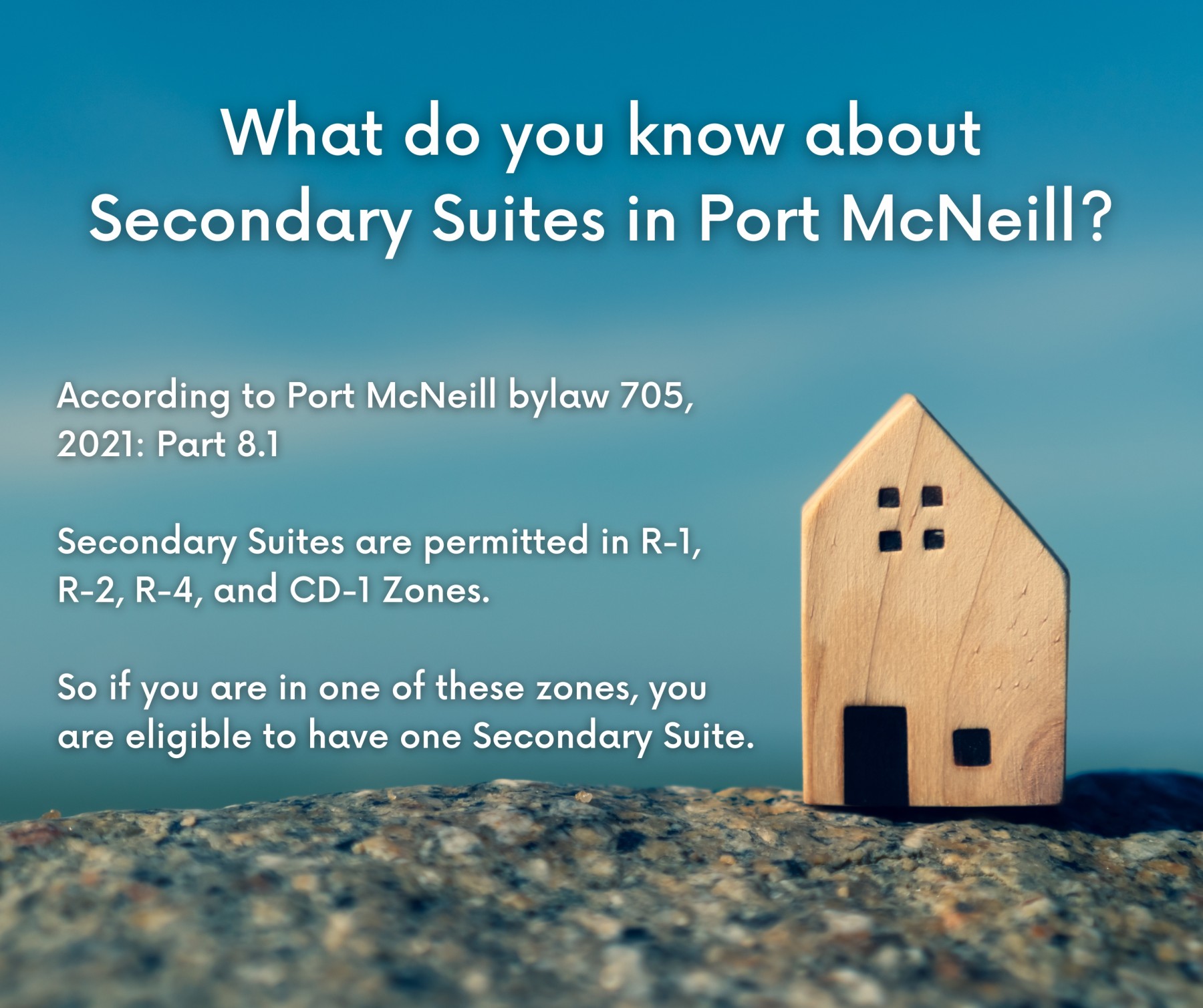 Secondary Suites in Port McNeill Port Mcneill