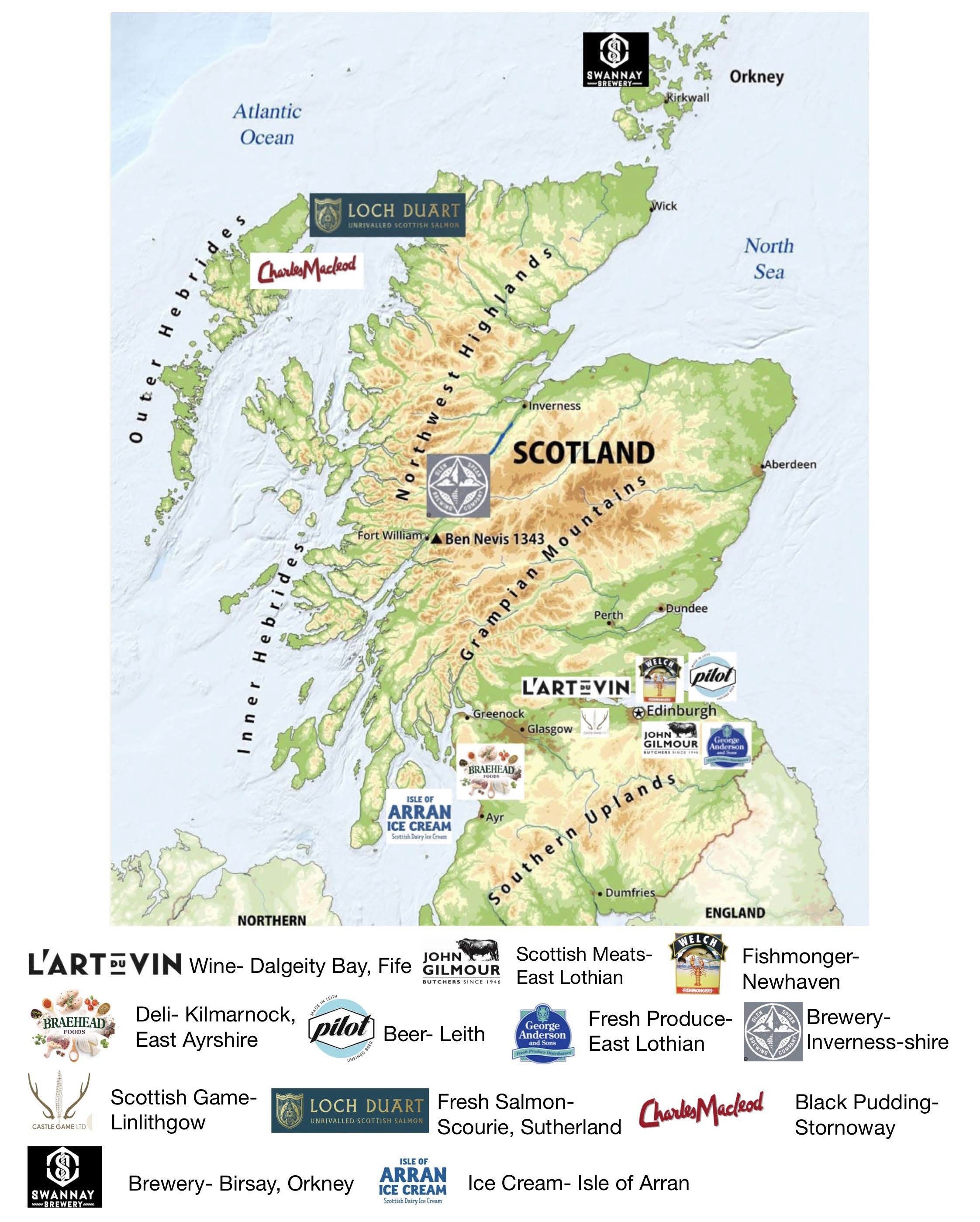Porto & Fi Awards and Provenance Map