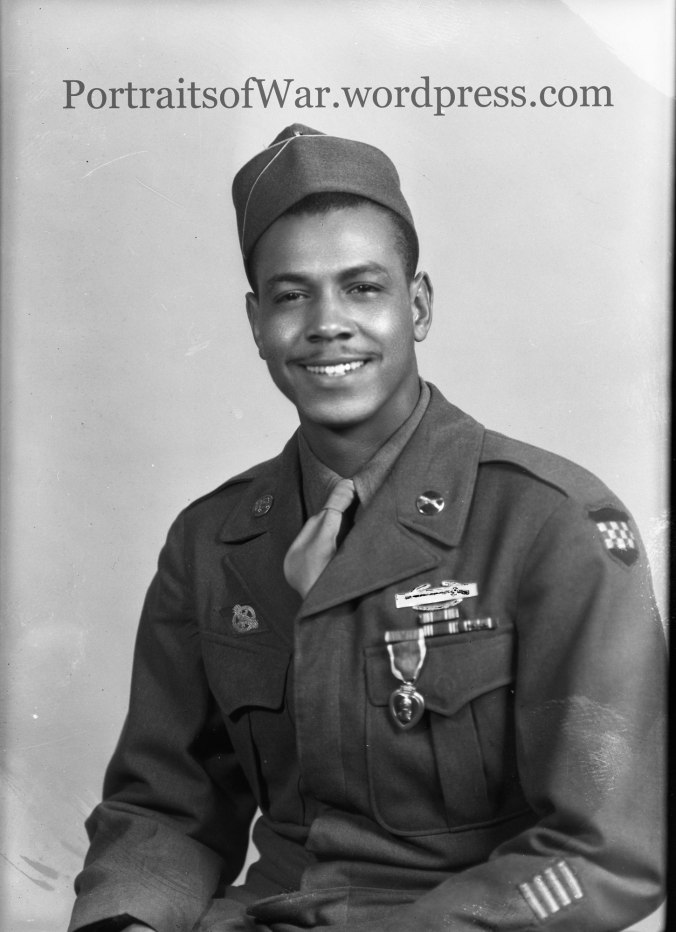 WWII Photo Post First Integrated Combat Unit Company K, 394th