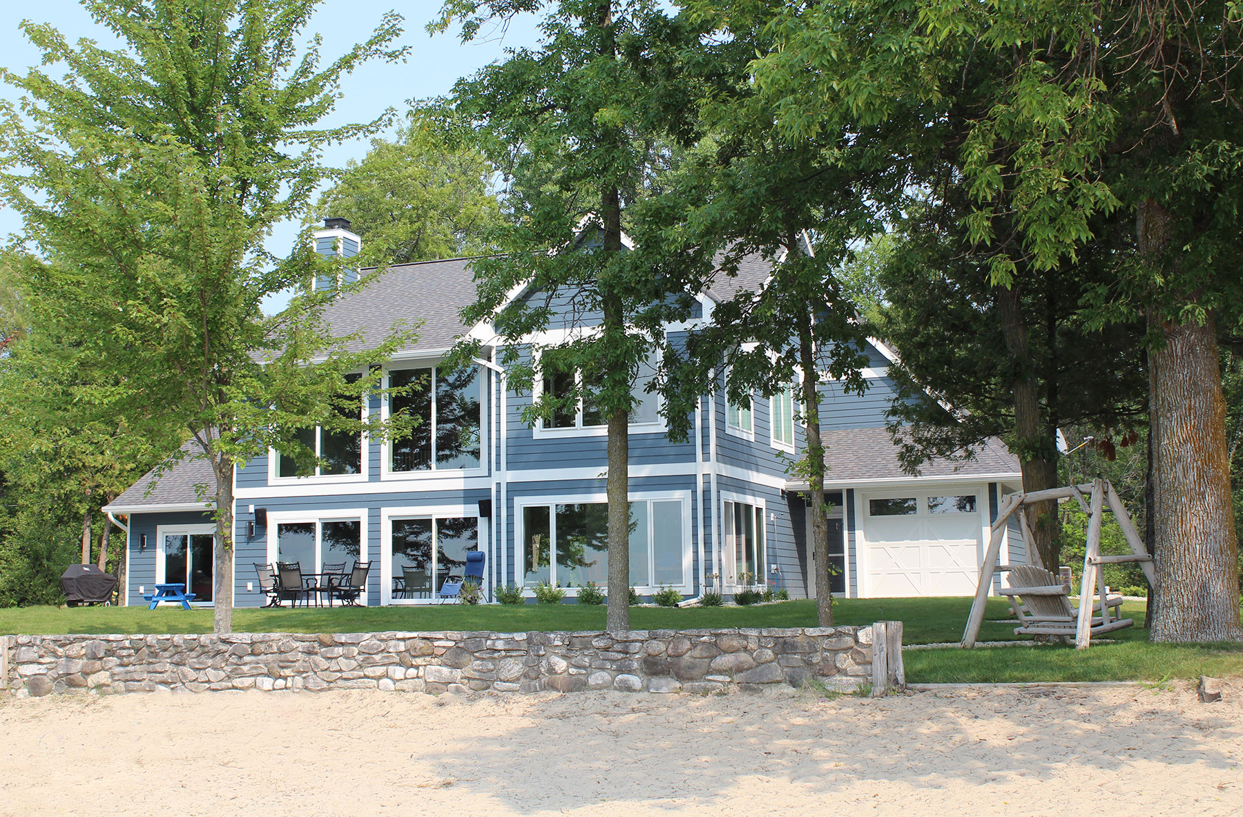 New custombuilt waterfront home in Sturgeon Bay, WI • PortSide Builders