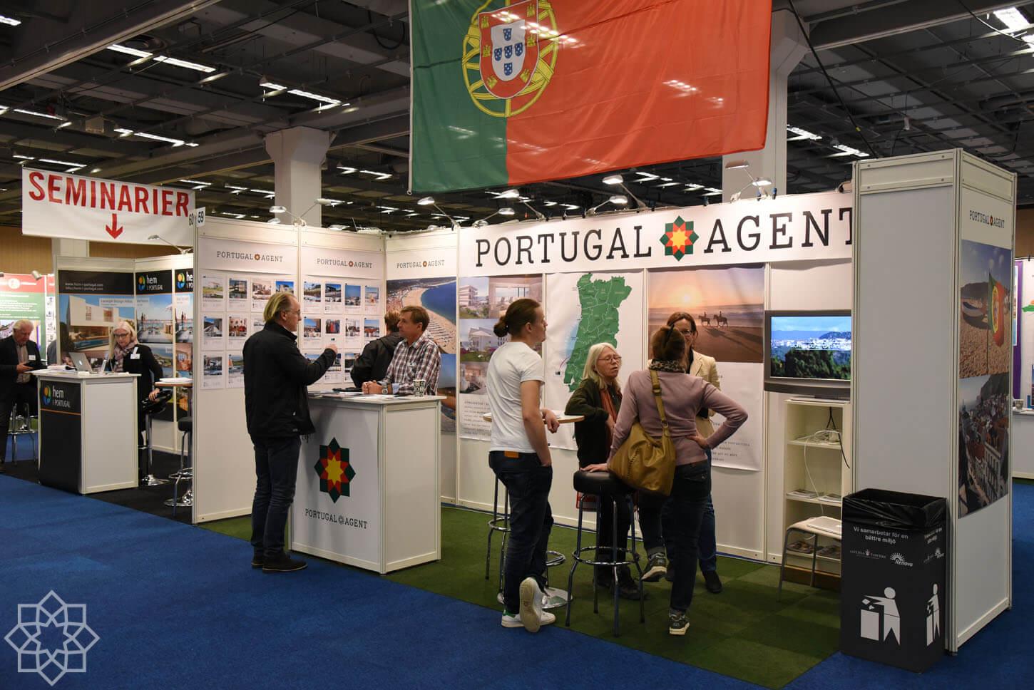 Mässa i Stockholm köpa bostad utomlands Portugal Agent