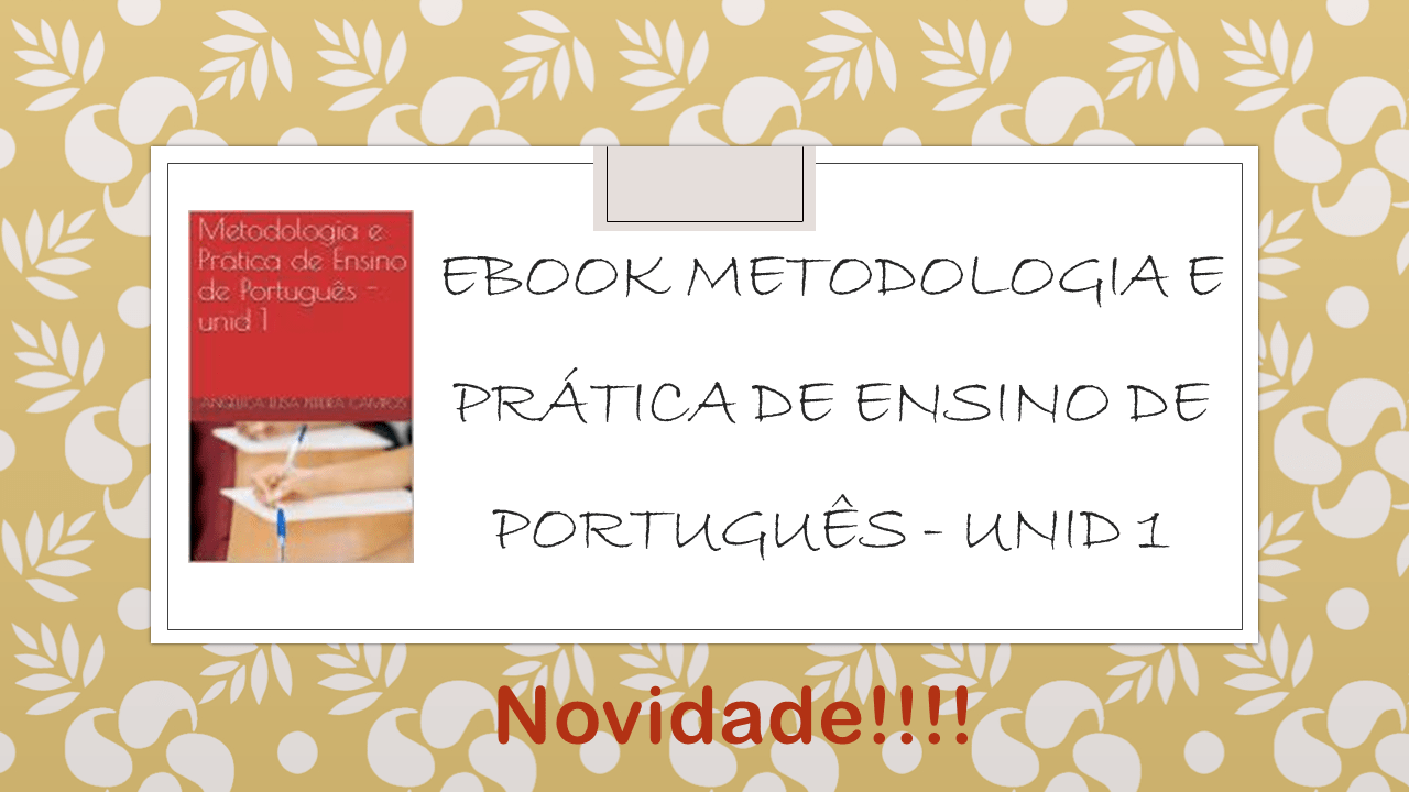 Ebook Metodologia do ensino de Língua Portuguesa Ensino Fundamental