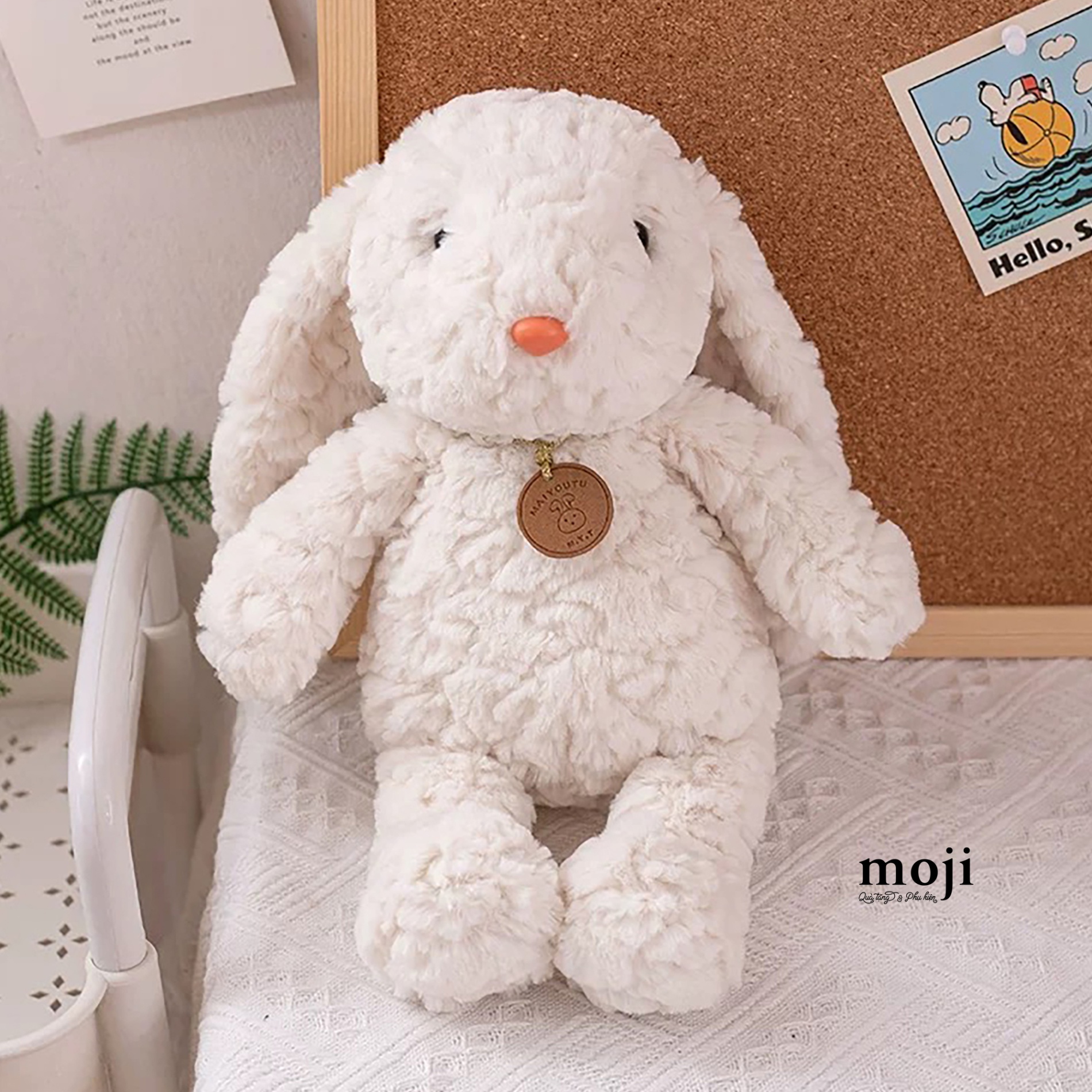 G???u b??ng MJ Jellycat rabbit one color 35cm
