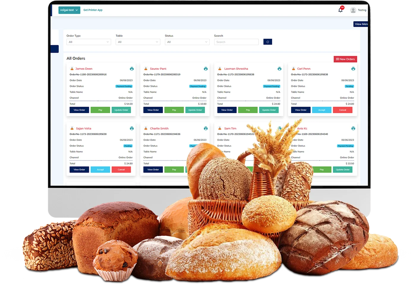 Bakery Online Ordering System for SMB Businesses