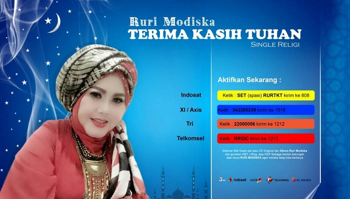 Ruri Modiska Bikin Lagu ‘Terimakasih Tuhan’, Setelah Tempuh Perjalanan  Religi - Berita Terkini Seputar Jabodetabek