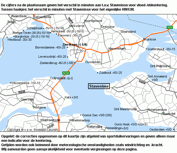 getijdentabel 2023 Poseidon - Duikschool Leuven