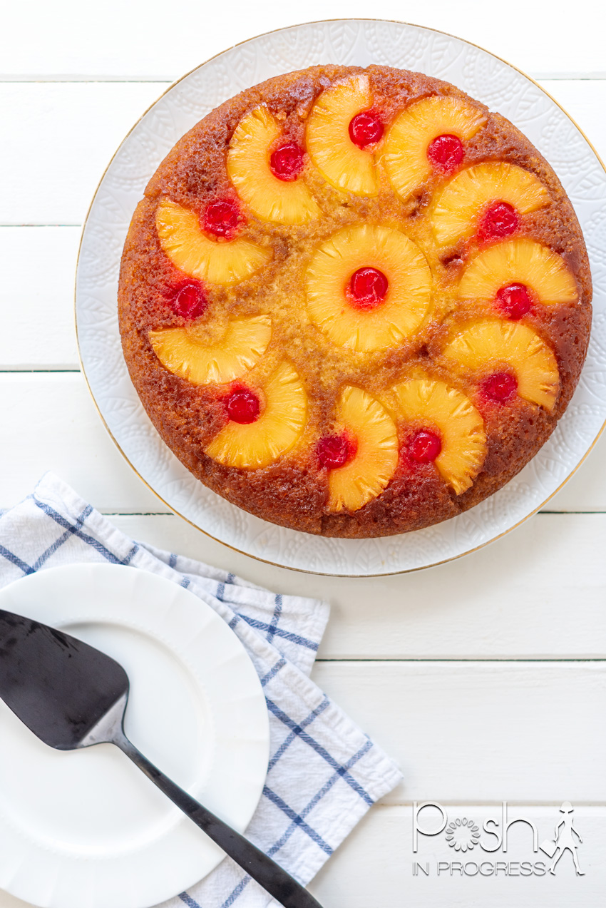 Pineapple Upside Down Cake How to Make One in a Cast Iron Skillet